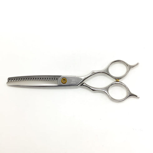 【オオカワプロシザーズ オオカワプロシザーOKAWA PRO SCISSORS】J-series 212 メガネ シザー セニング 美容ハサミ すきばさみ 美容師 理容師 約20~25% 右利き 5.8インチ 中古 sc2625